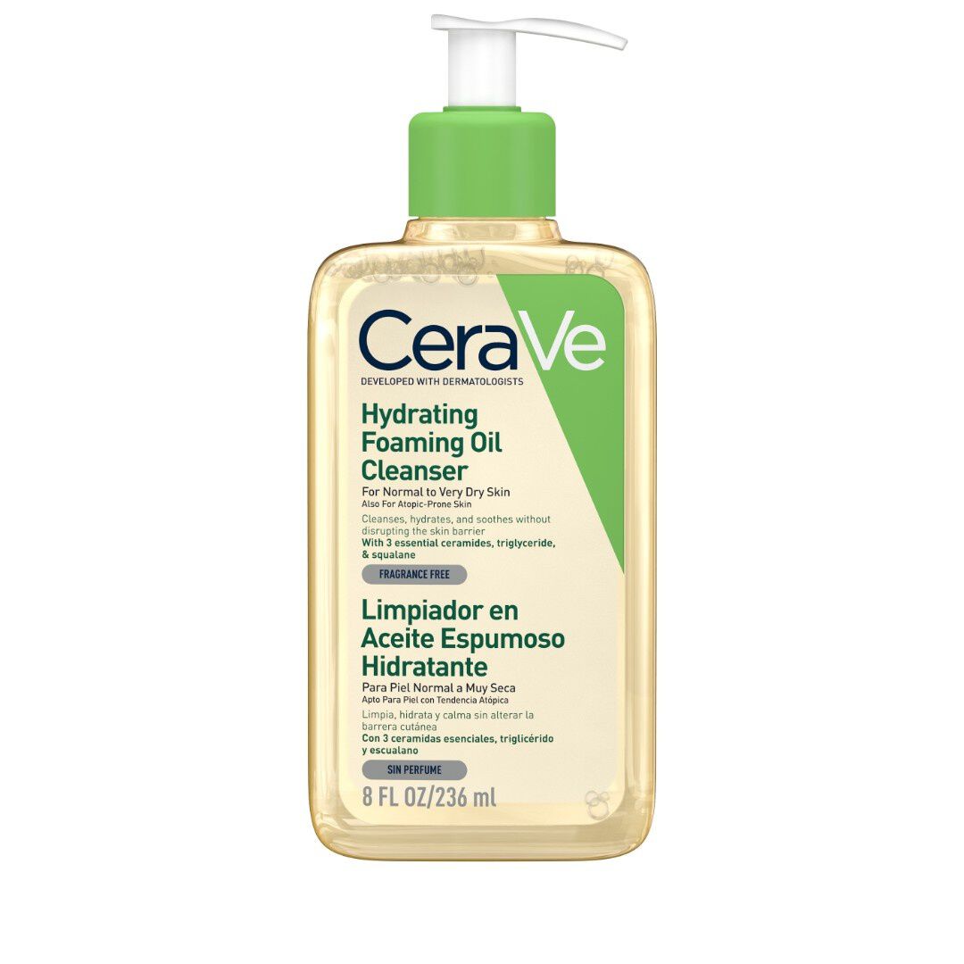 CERAVE  Óleo-Espuma de Limpeza Hidratante - 237ml