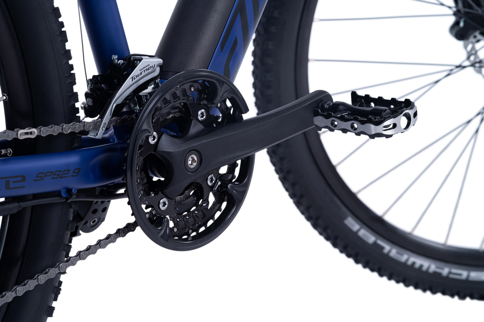 Adore Pedelec Mountainbike 29'' ENFORCE - blau - Rahmenhöhe 49 cm