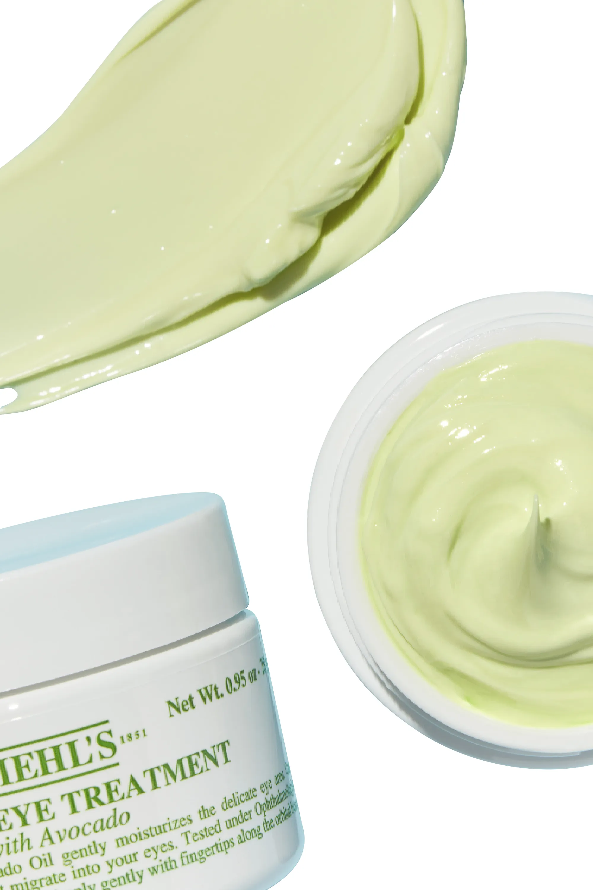 Kiehl's Crème contour des yeux hydratante à l’avocat Eye Avocado-14 g