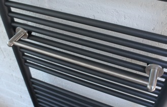 Instamat handdoekrek 45cm gepolijst RVS