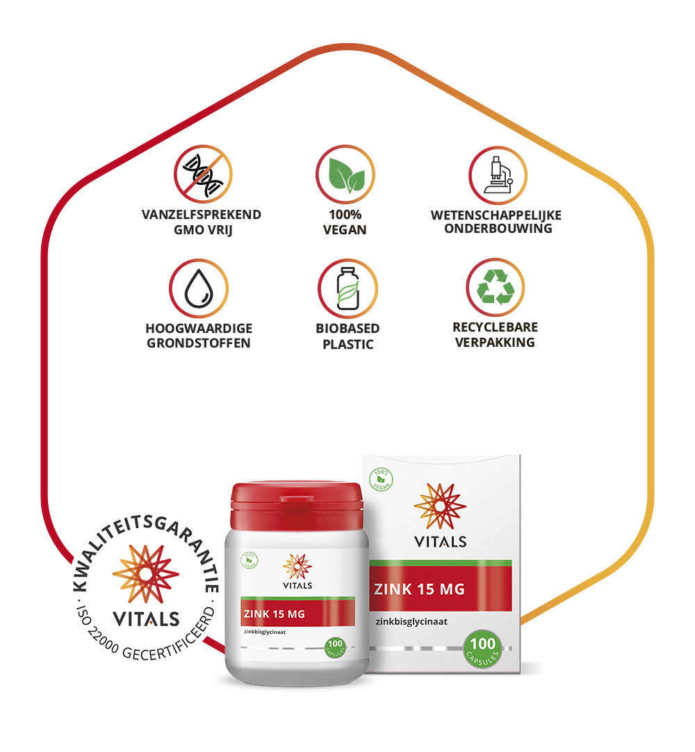 Vitals Zink 15mg (100 capsules)
