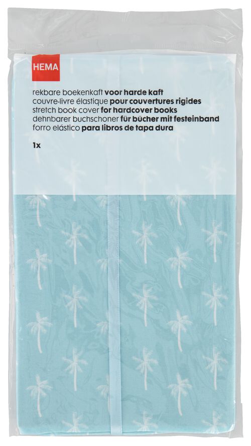 couvre-livre extensible palmiers