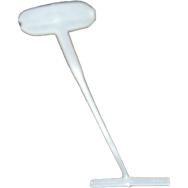 Textielpin, nylon, 20mm, doos à 5000 stuks, transparant