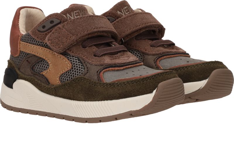 Shoesme Sneakers Bruin Jongens