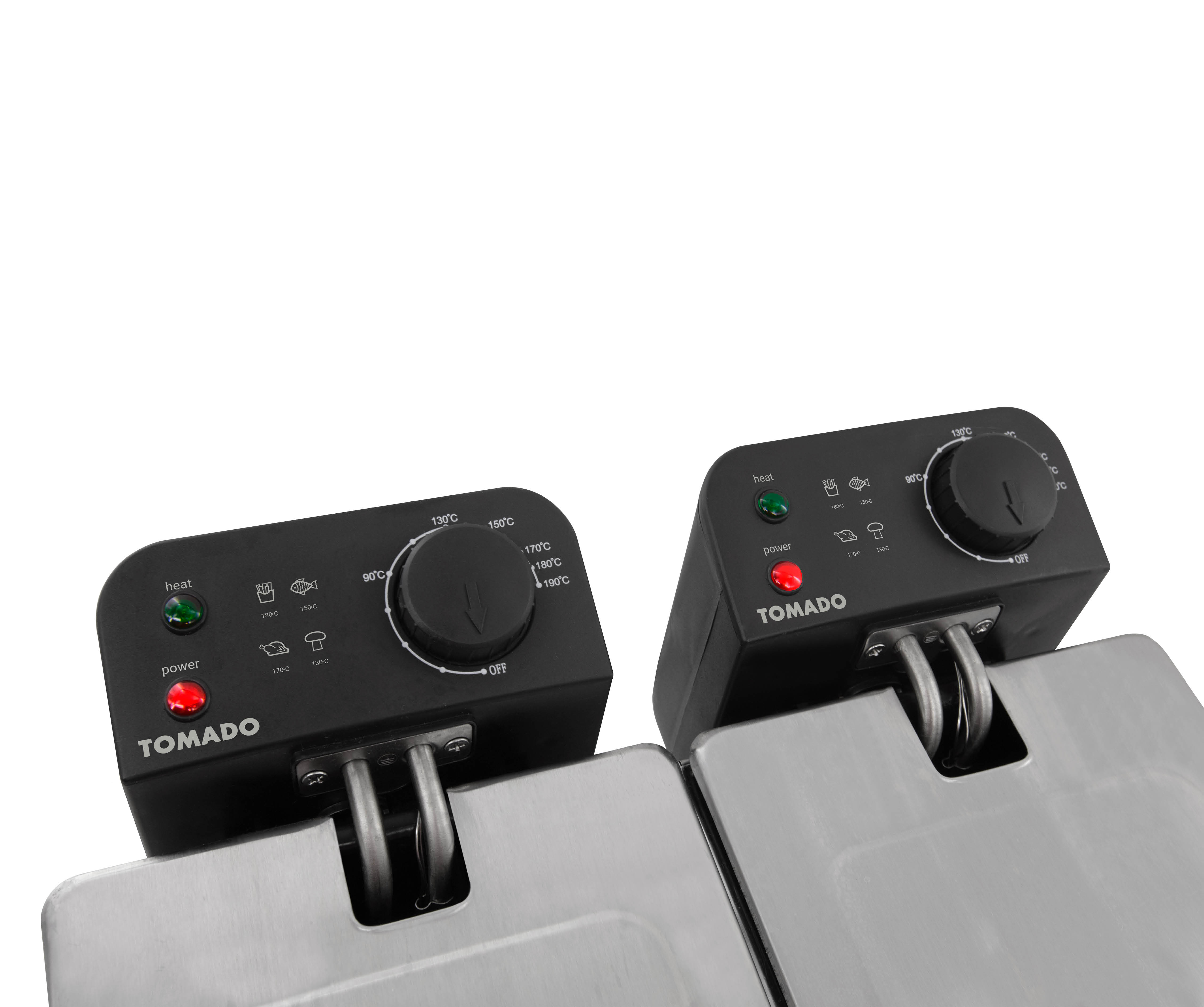 Tomado TDF6001S dubbele frituurpan