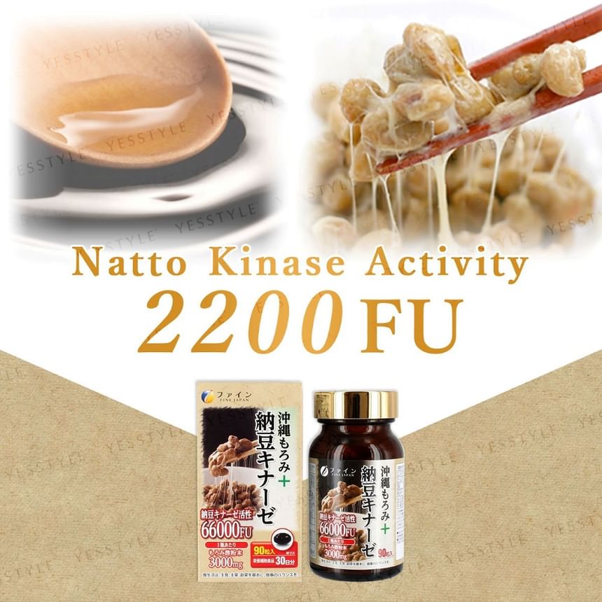 FIJN JAPAN - Nattokinase Okinawa Moromi-azijncapsules