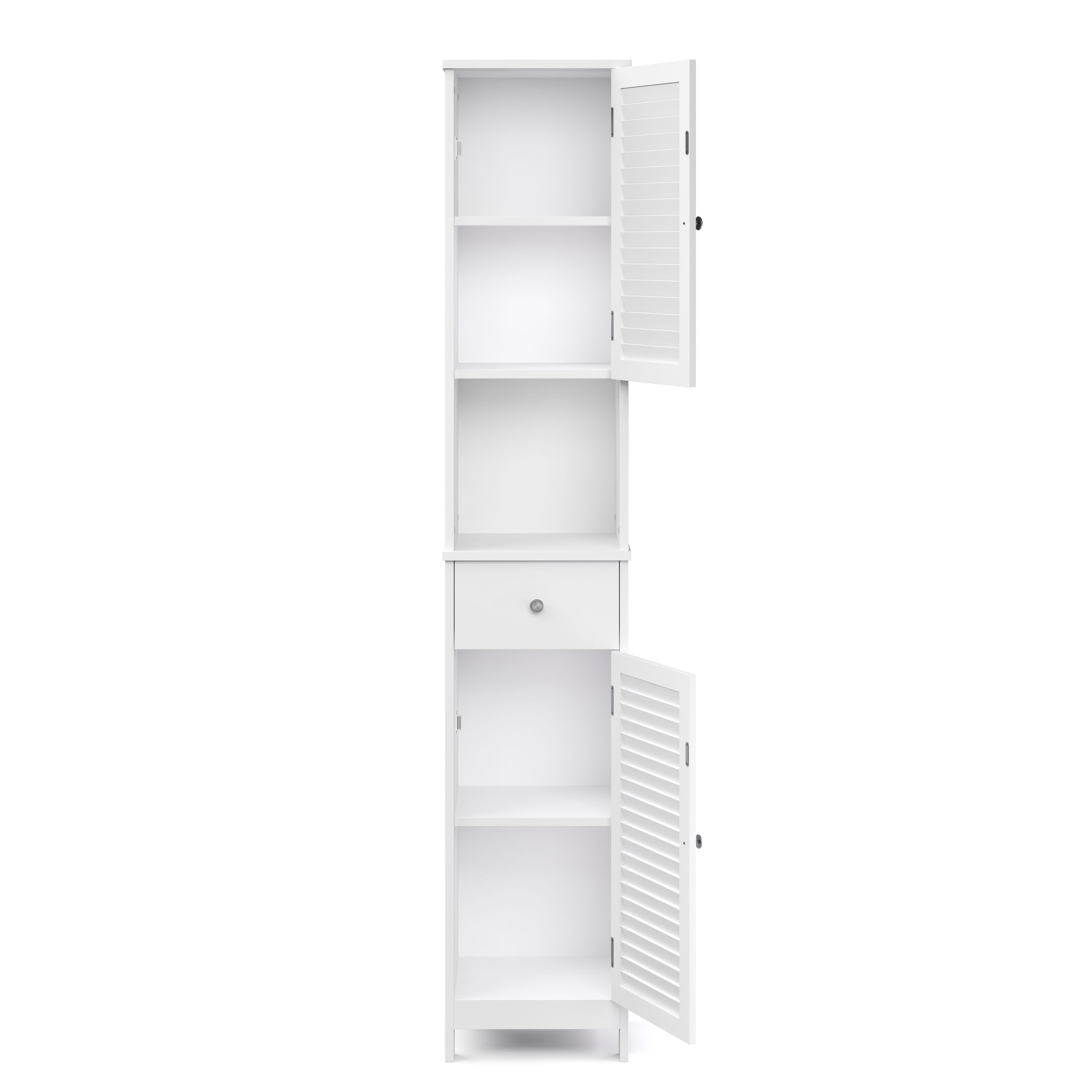 Badezimmerschrank FONTANA 32 x 30 x 170 cm weiss