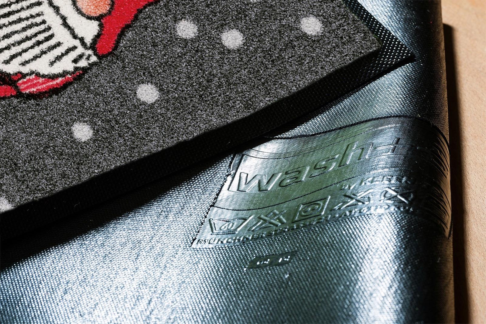 wash+dry by Kleen-Tex Fussmatte »Winterzwerge« rechteckig 7 mm Höhe Schmutzfangmatte, rutschhemmend, waschbar