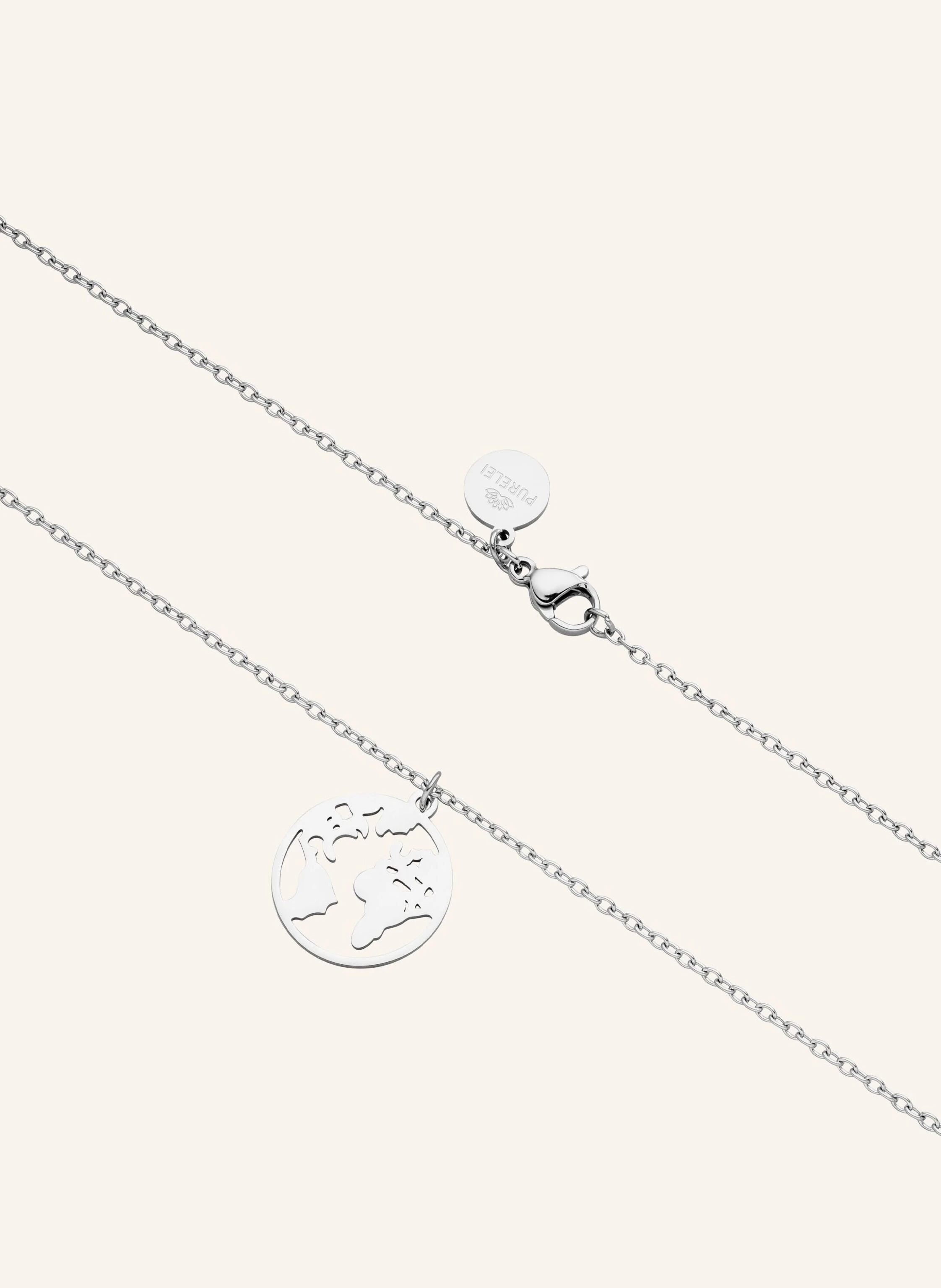 PURELEI Halskette WORLD MAP