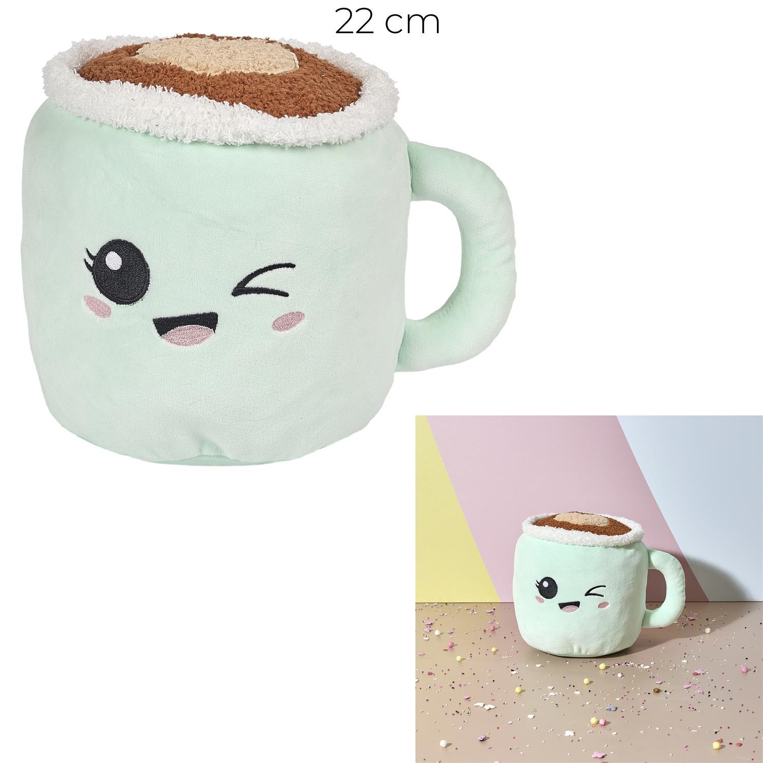 PELUCHE TASSE H.22CM KAWAII