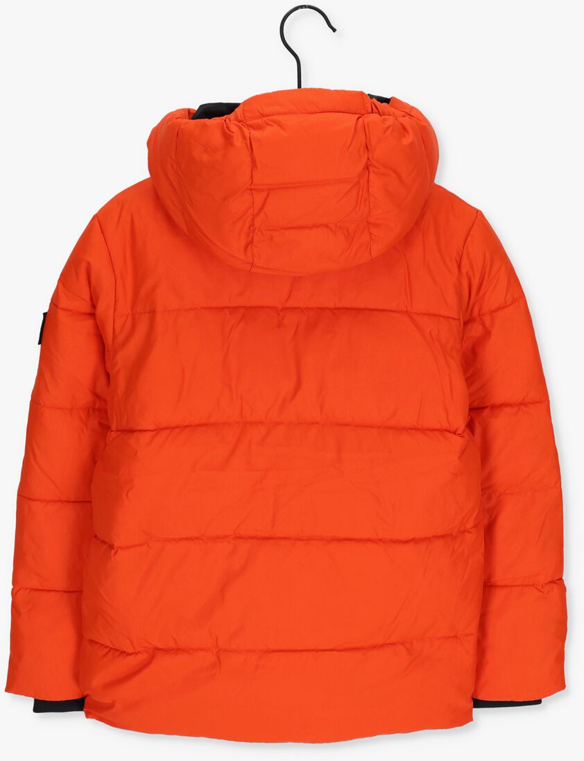 CALVIN KLEIN oranje calvin klein gewatteerde jas essential puffer jacket