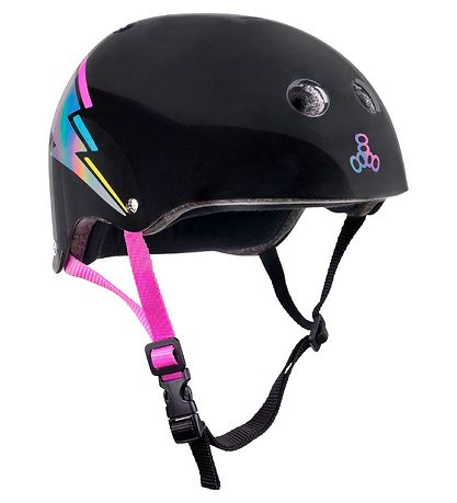 Triple Eight Hjelm - Certified Sweatsaver - Blåck Hologram