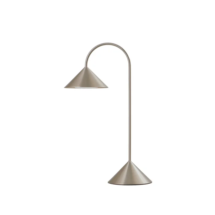 Frandsen - Grasp LED Akku-Stehleuchte, H 47 cm, Edelstahl gebürstet