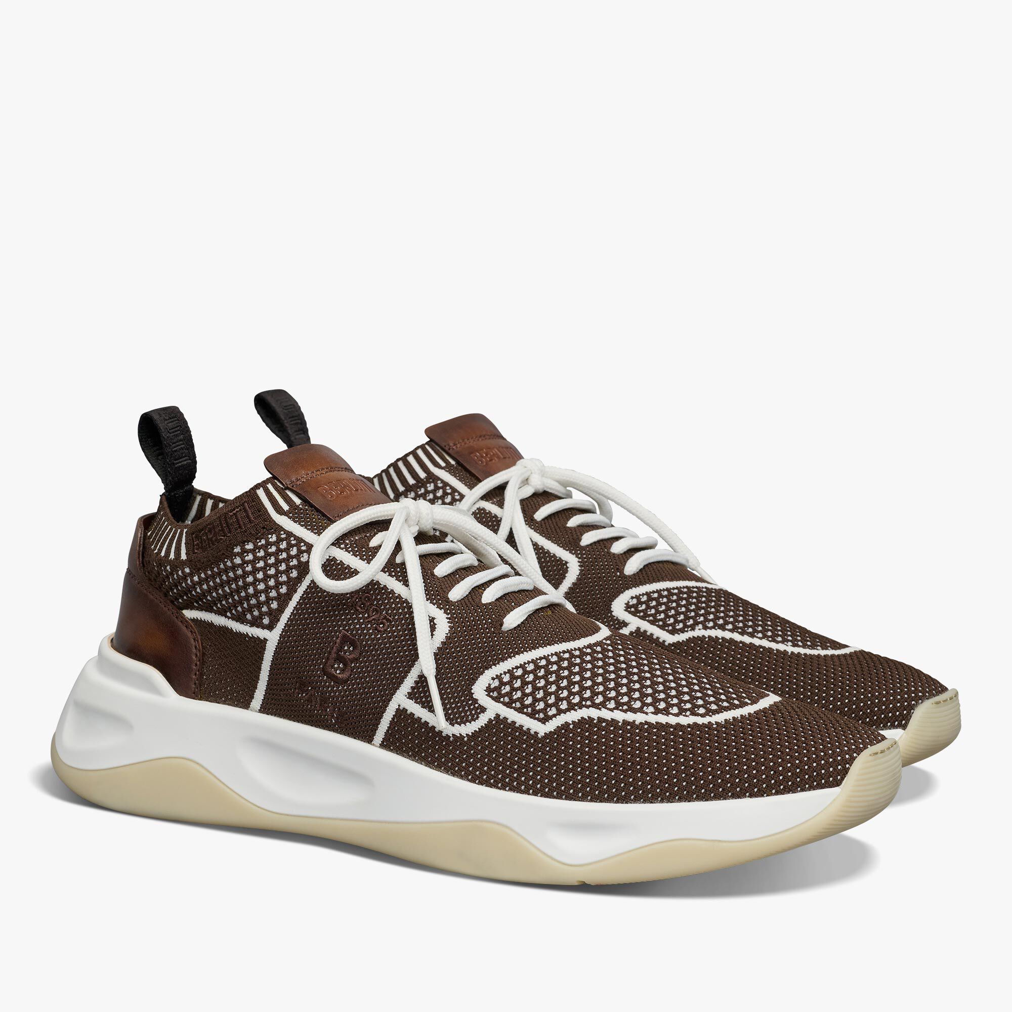 Sneaker Shadow En Maille Et Cuir