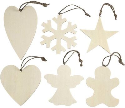 Creativ Company Hobbysett Juleoppheng Vinter 6-pack