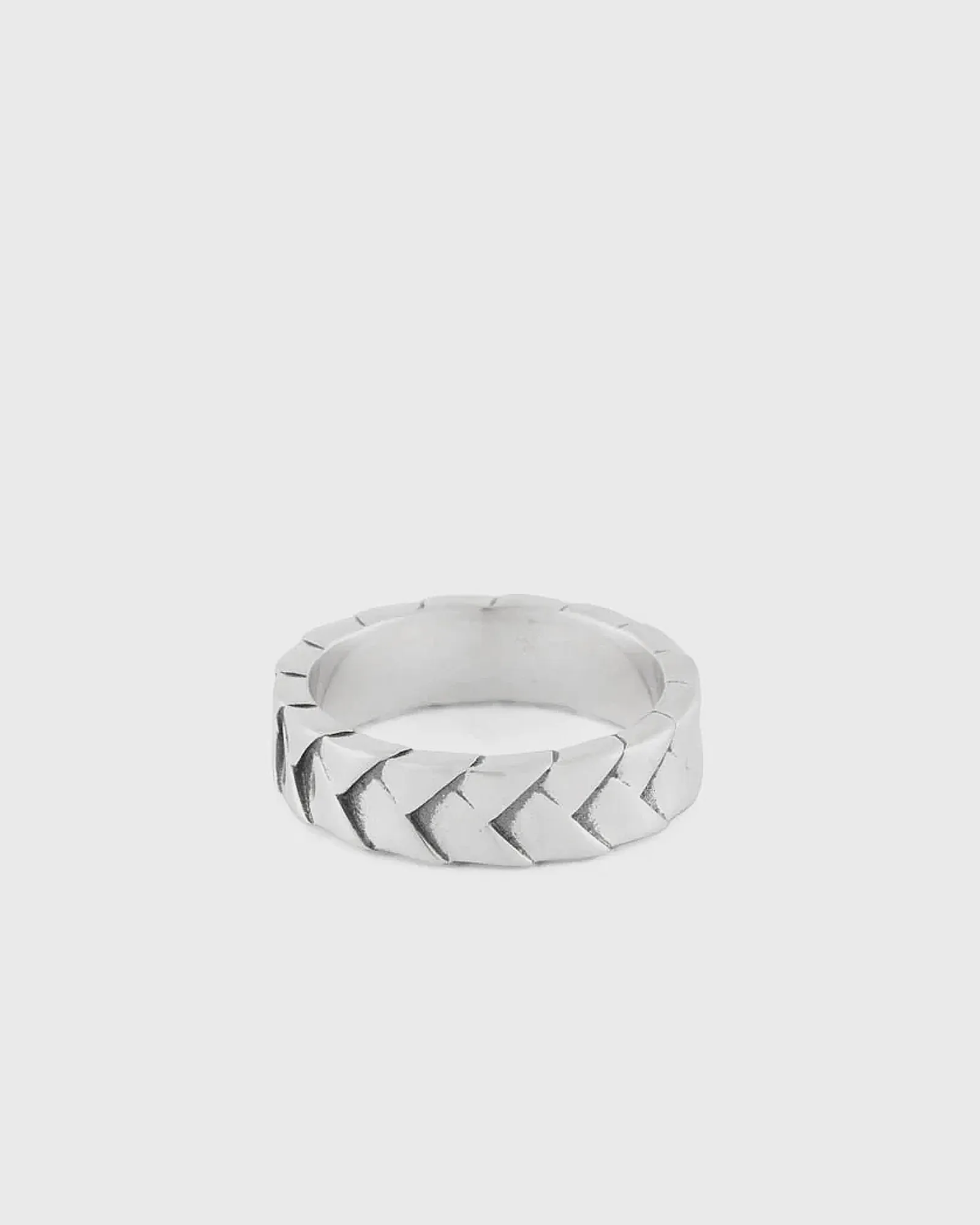 Serge DeNimes Silver Woven Ring
