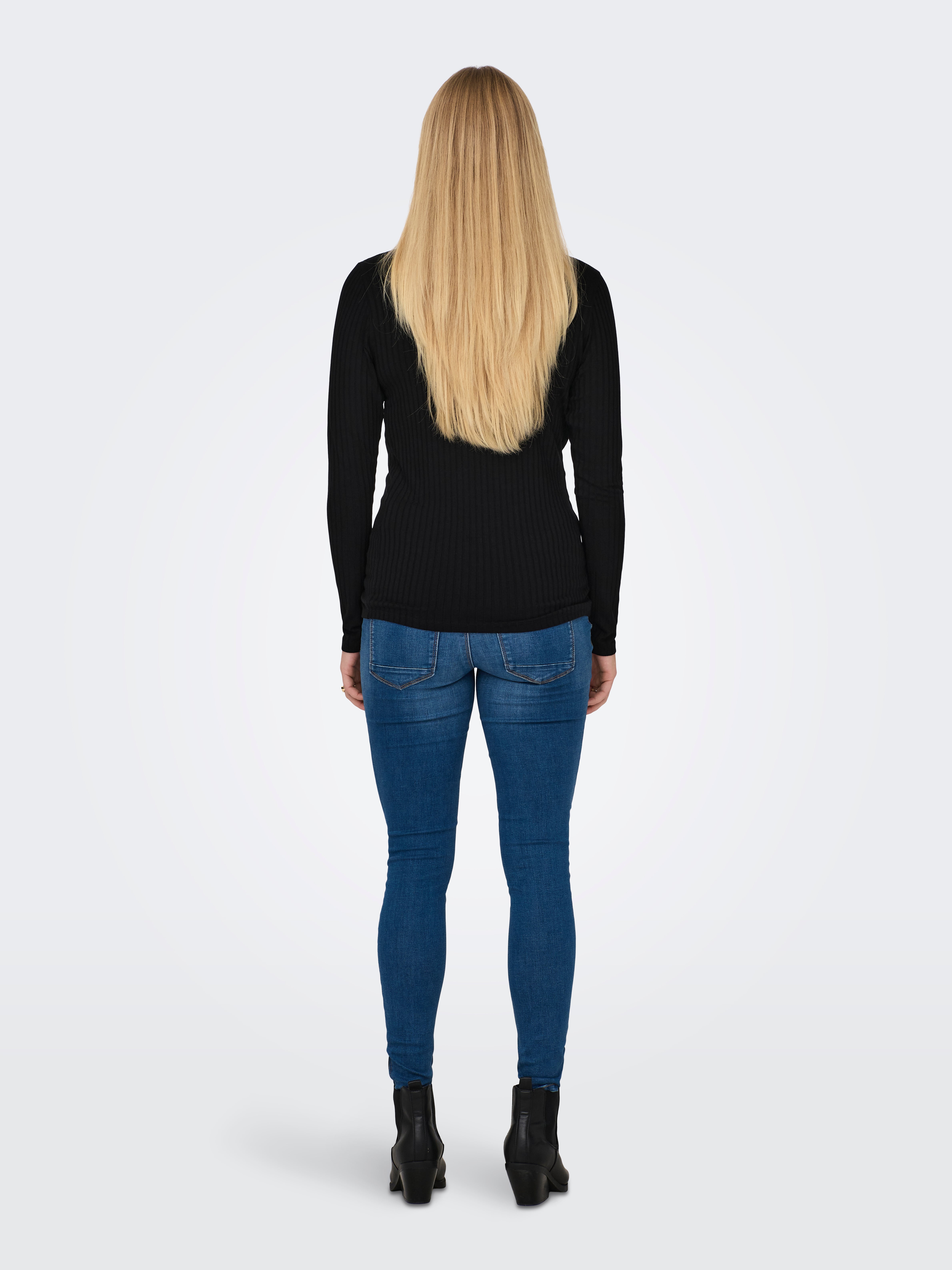 OLMAYOE Top Black