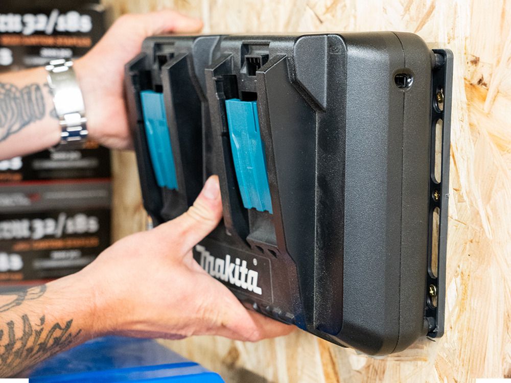 StealthMounts Houder voor Makita DC18RD duo snellader - CMC-MK-B