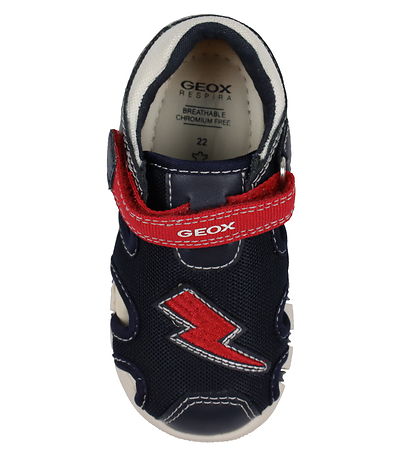 Geox Sandaler - Iupidoo - Navy/R?d