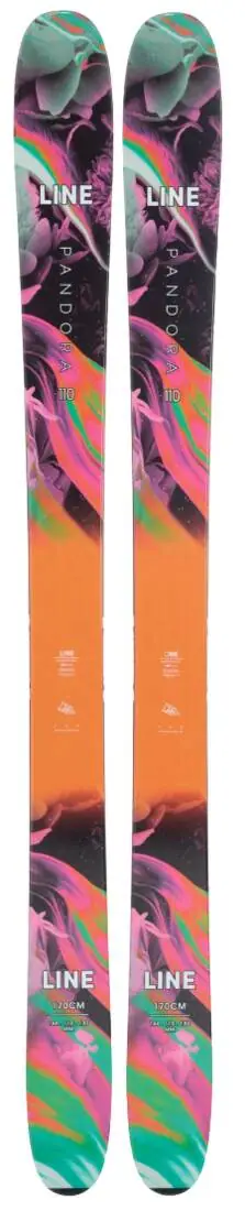 Line Pandora 110 Freeride Ski - All Mountain Ski Alpinski