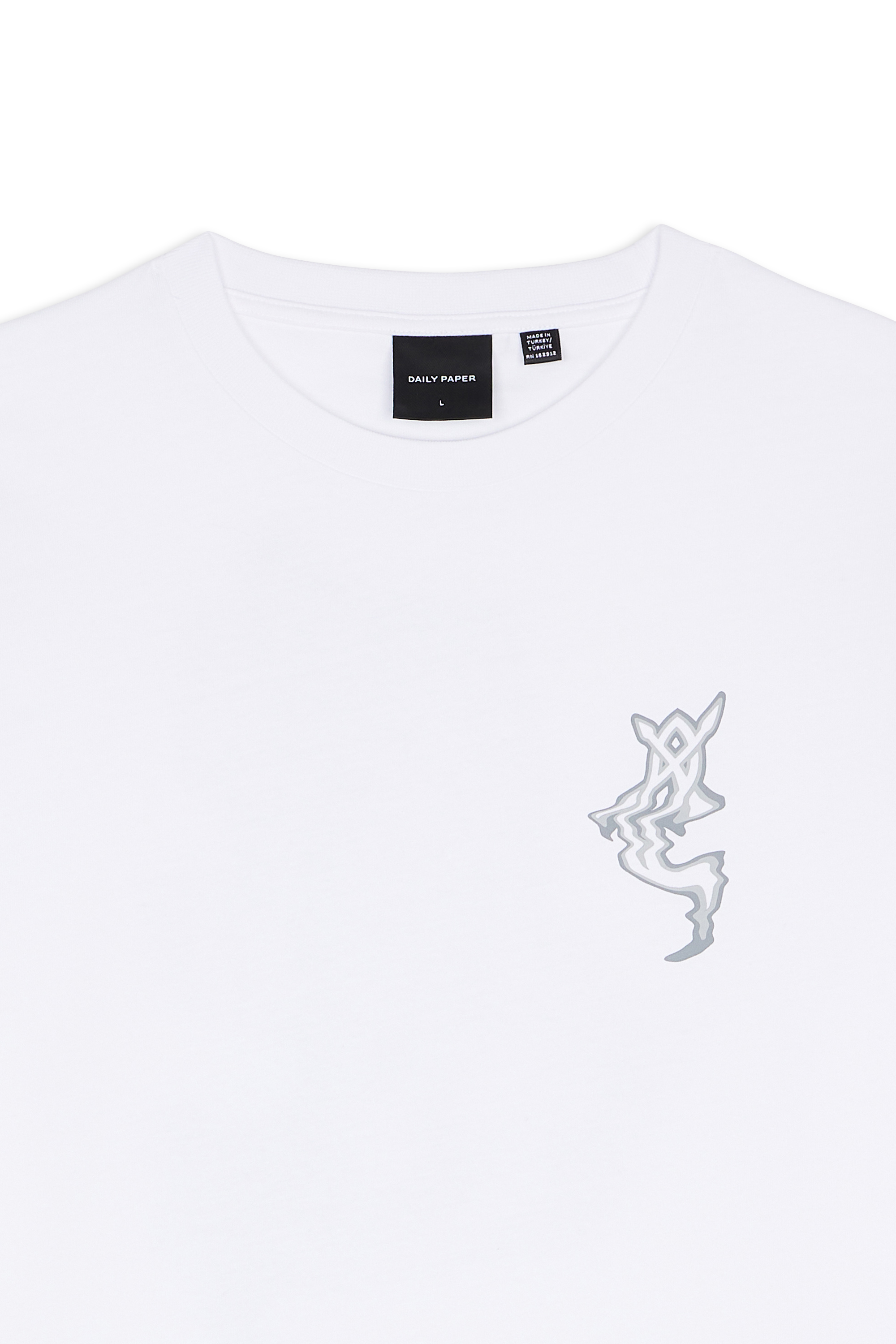Daily Paper T-shirt  reflection  Blanc