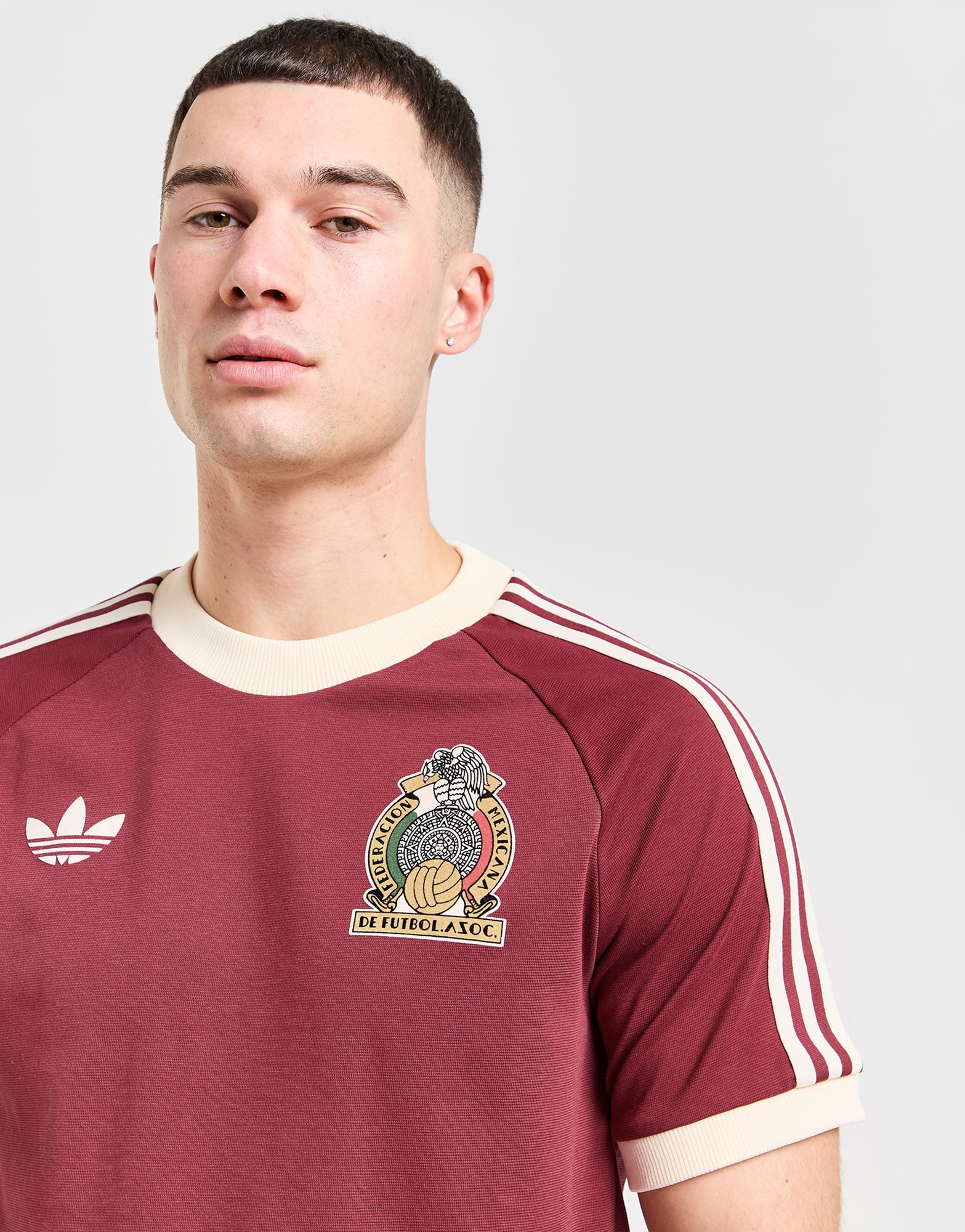 adidas Originals T-shirt Mexique 3-Stripes Homme