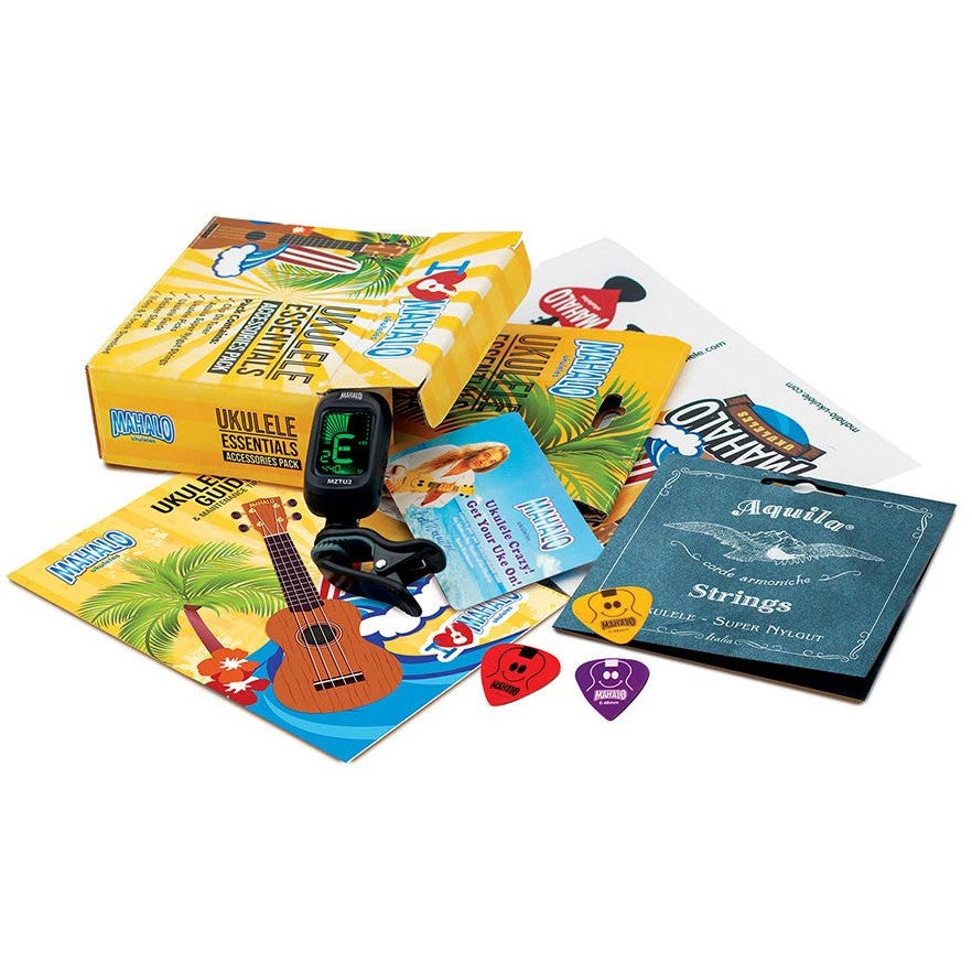 Mahalo MZK1 essentials pack startpakket accessoires voor ukelele