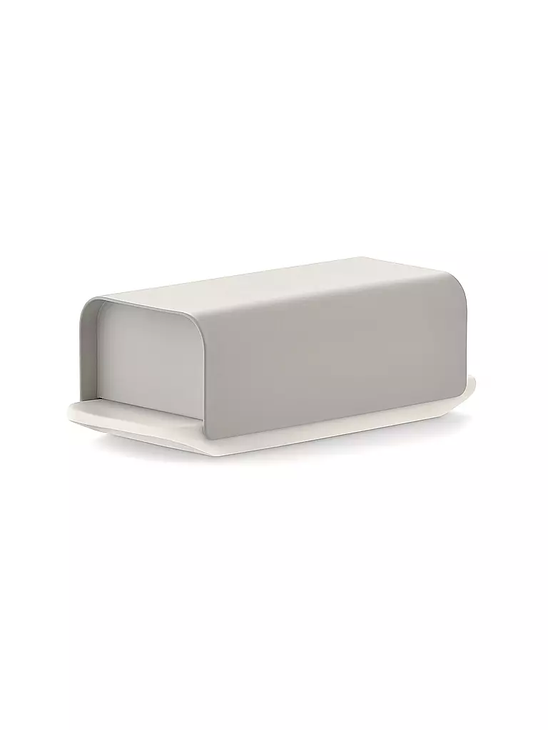 ALESSI Butterdose Mattina 9,5cm Warmgrau hellgrau