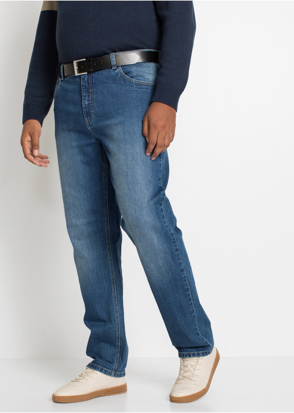 Lot de 2 jeans extensibles Classic Fit, Tapered