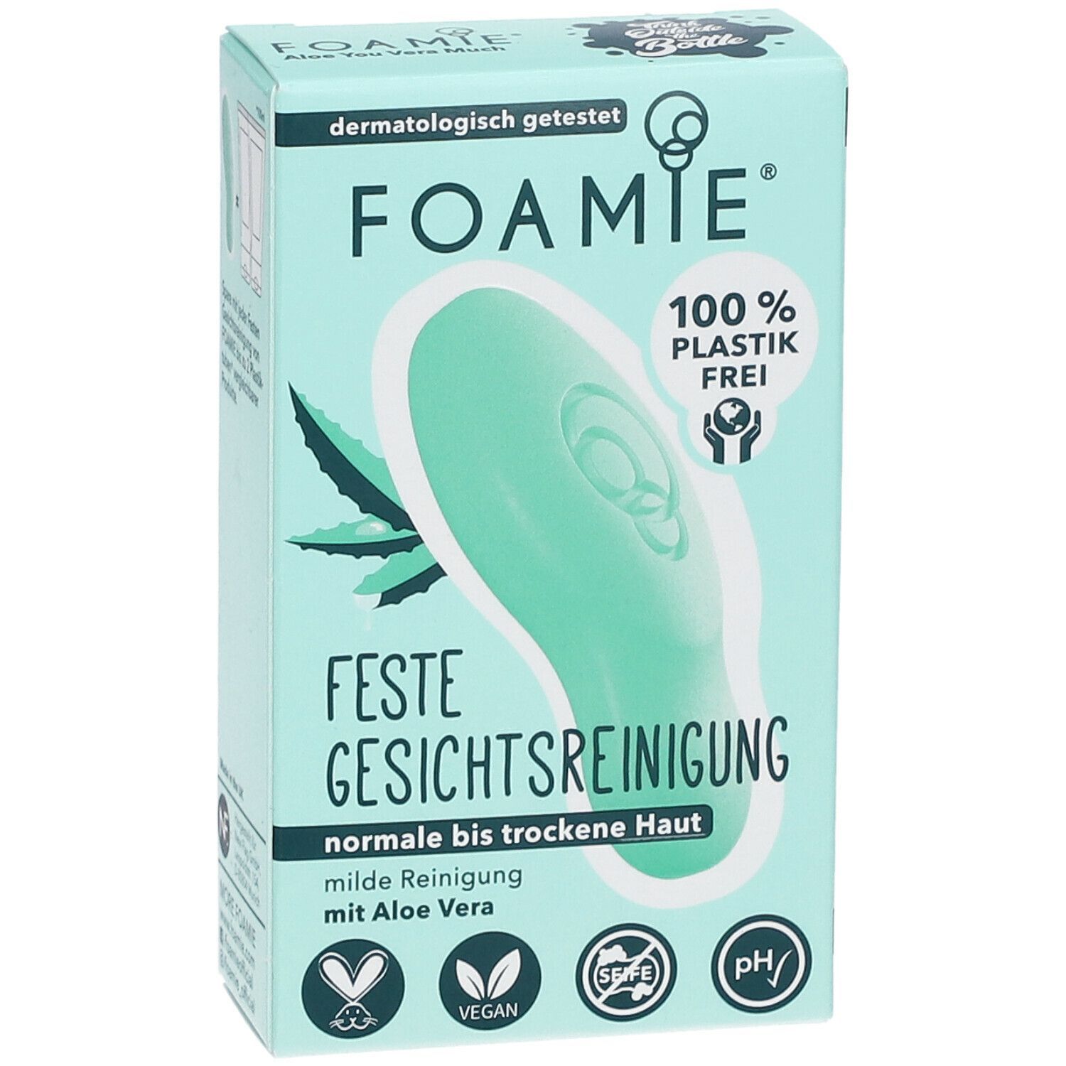 FOAMIE® Feste Gesichtsreinigung Aloe Vera