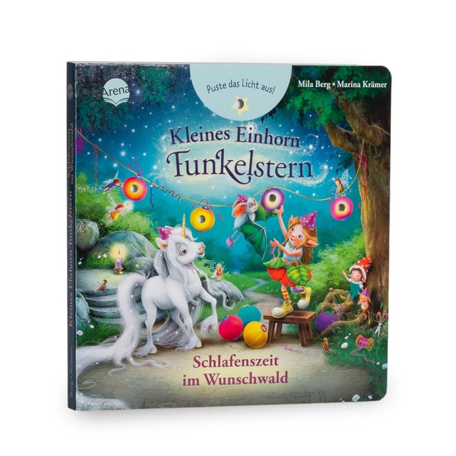 Kleines Einhorn Funkelstern - Schlafenszeit im Wunschwald