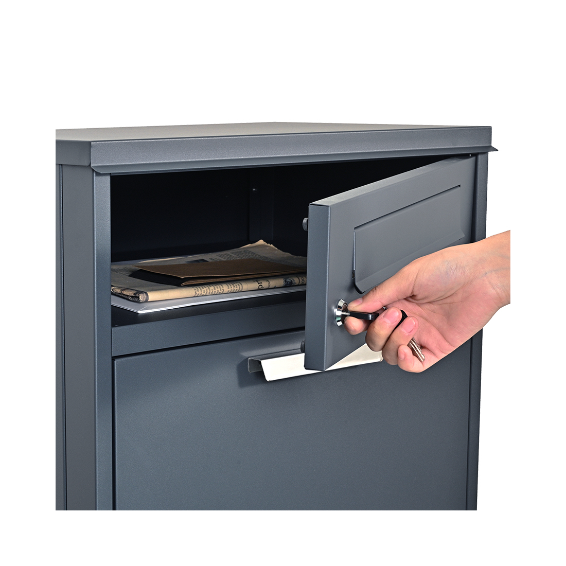 Holmberg Paket-Briefkasten 50x38x112cm