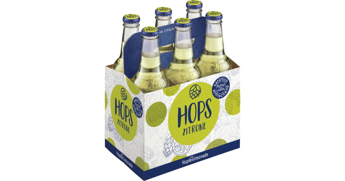 Zipfer Hops Zitrone Tray 6x 0,33 Liter (Einweg)