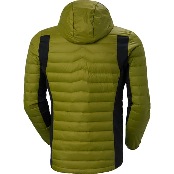 Doudoune ski HELLY HANSEN VERGLAS HOODED DOWN HYBRID INS OLIVE GREEN