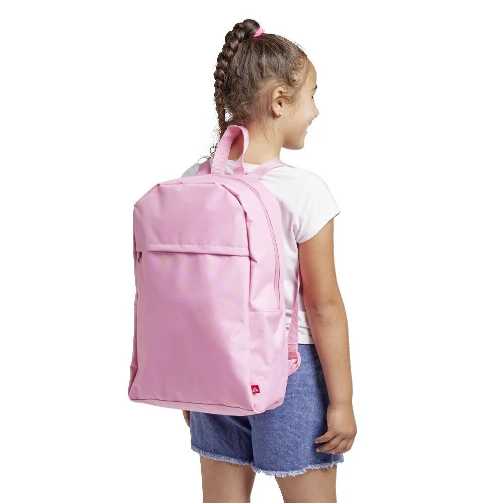 Sac à dos 27x41cm polyester rose ou noir