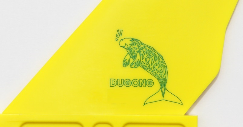 K4 Fins Weed Wave Dugong - Anti Algues - Center - Slot Box 14 cm