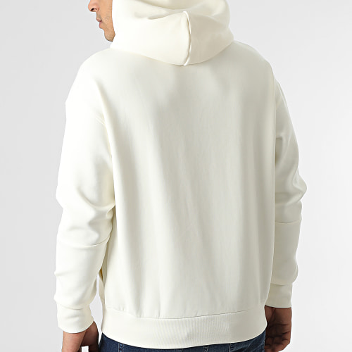 Sweat Capuche Comfort Debossed Logo 8058 Beige
