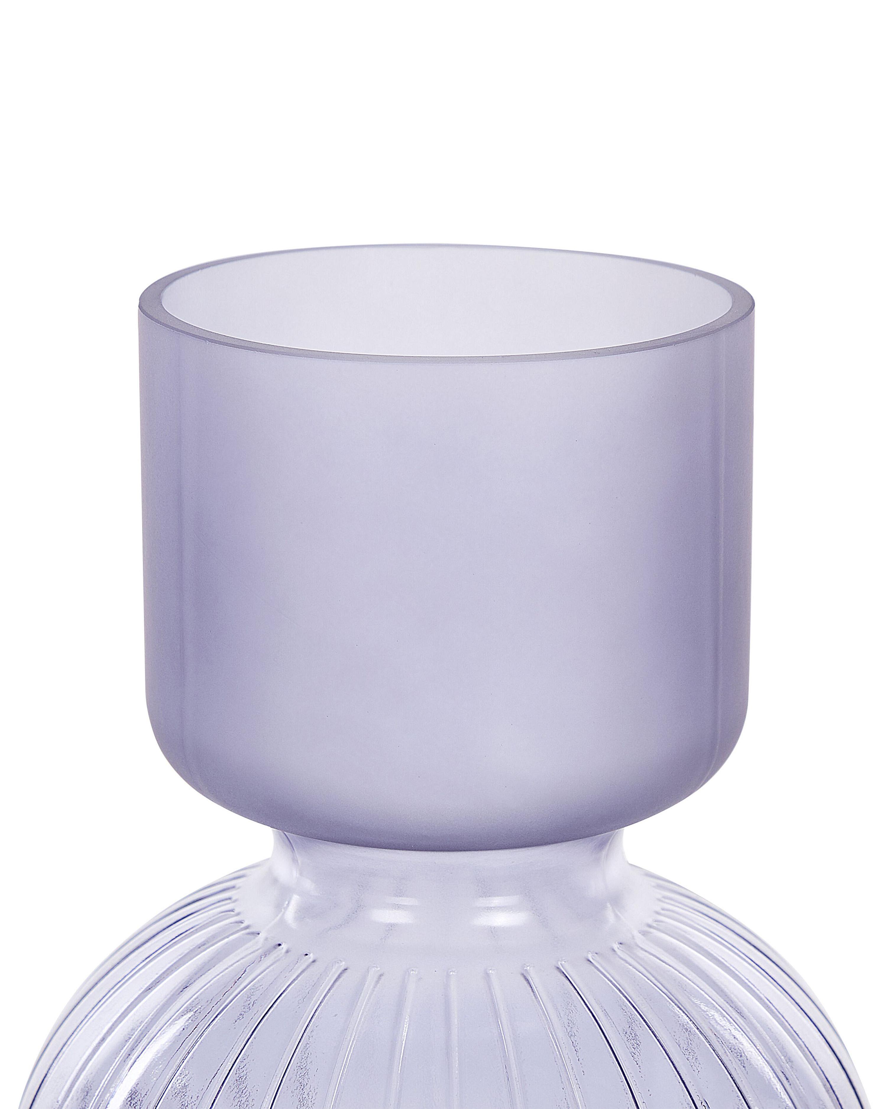 Bloemenvaas THETIDIO Glas 26 cm Paars