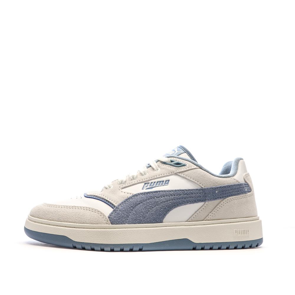 Puma Baskets Bleu/Beige Homme Puma Doublecourt