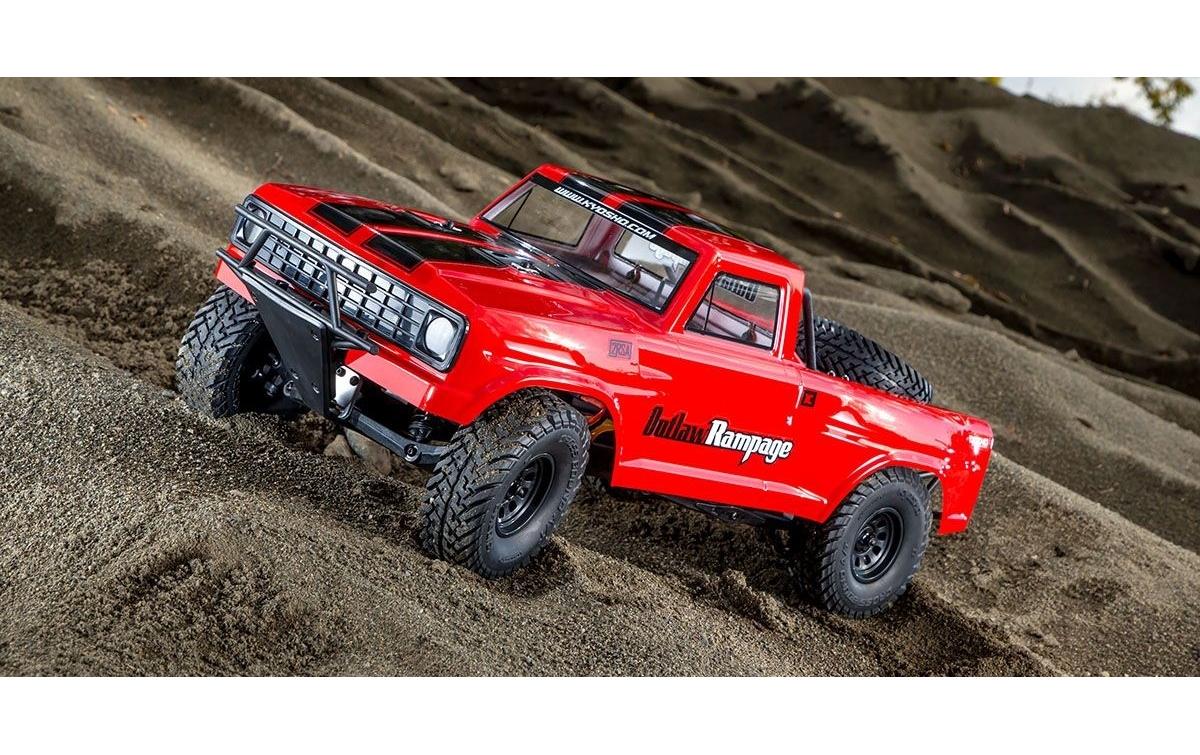 Trophy Truck Outlaw Rampage Pro Type 2 Rot, ARTR, 1:10<br>2WD Off-Road Modell