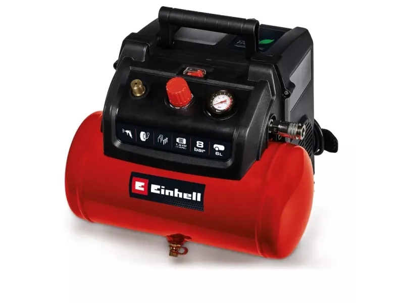 Einhell luftkompressor TC-AC 190/6/8 OF 6 l 8 bar (4020655)