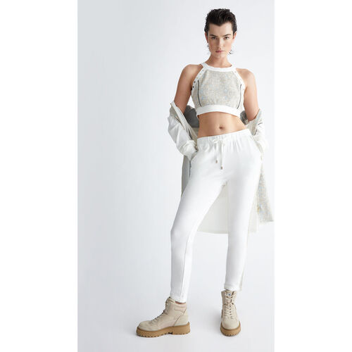 Liu Jo - Pantalón de punto Beige