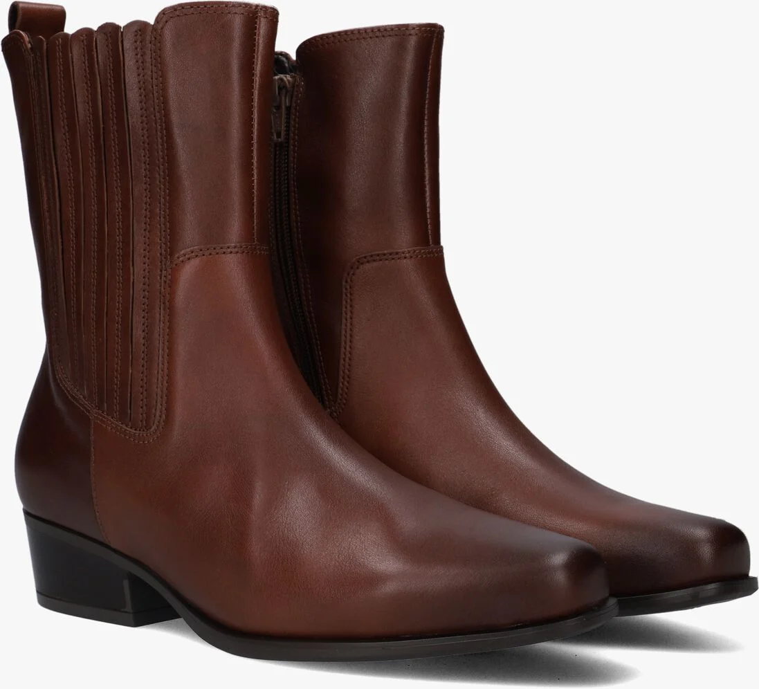 GABOR cognac gabor enkellaarsjes 673