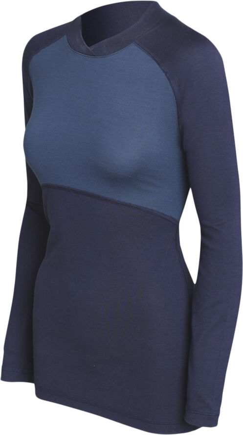 Asivik Asivik Explorer Merino Crew Neck, dame Blå
