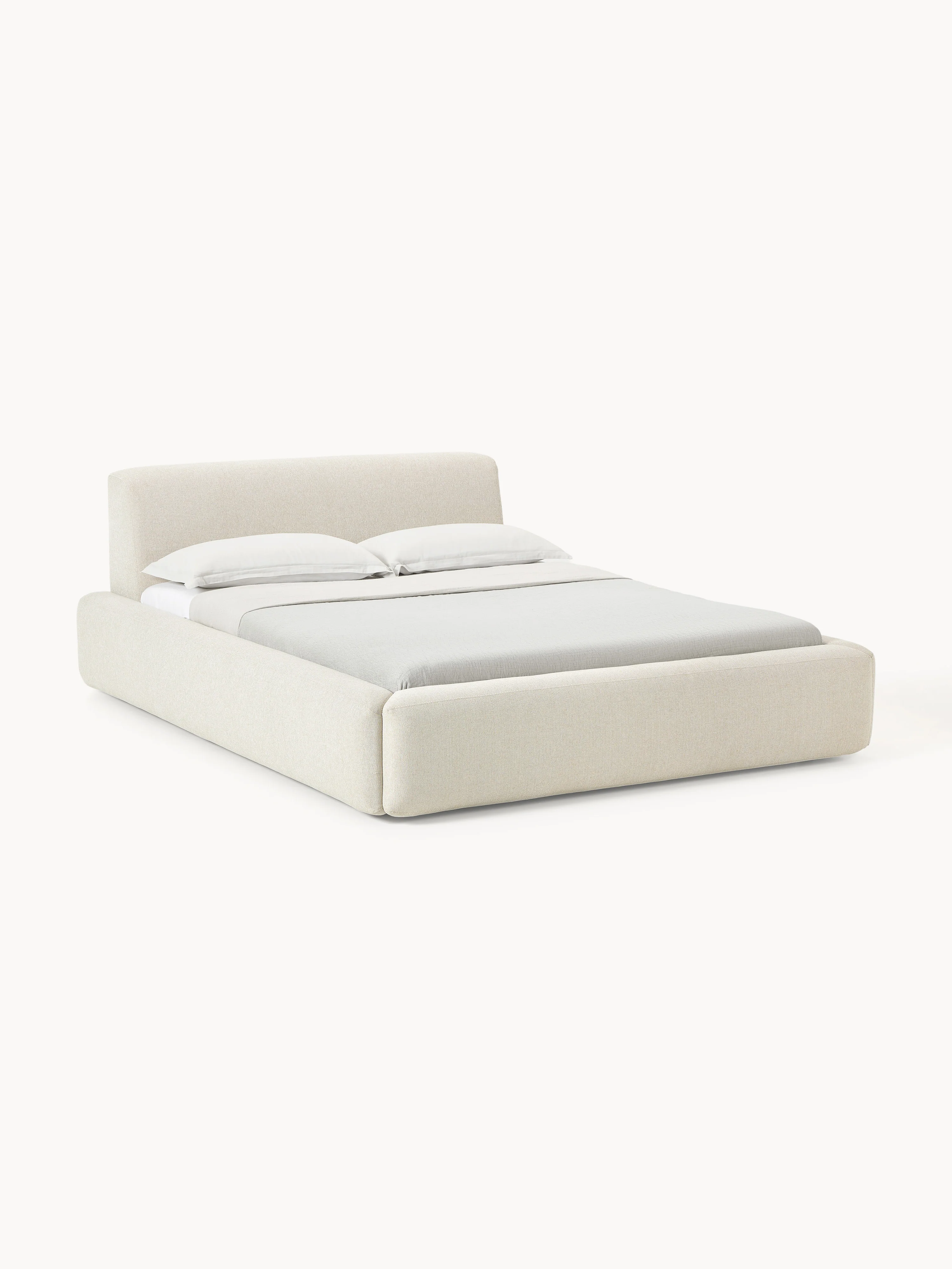 Gestoffeerd bed Melva met opbergruimte