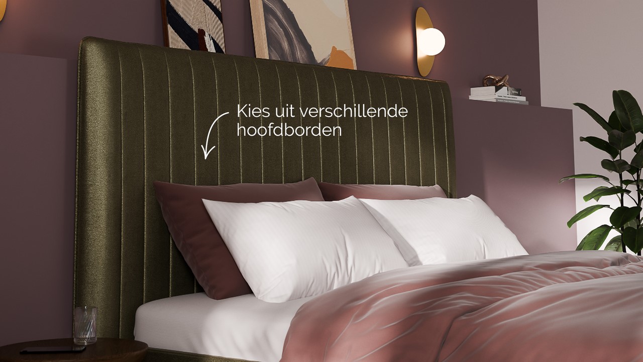 Bed Ruby - Velvet glow dark green