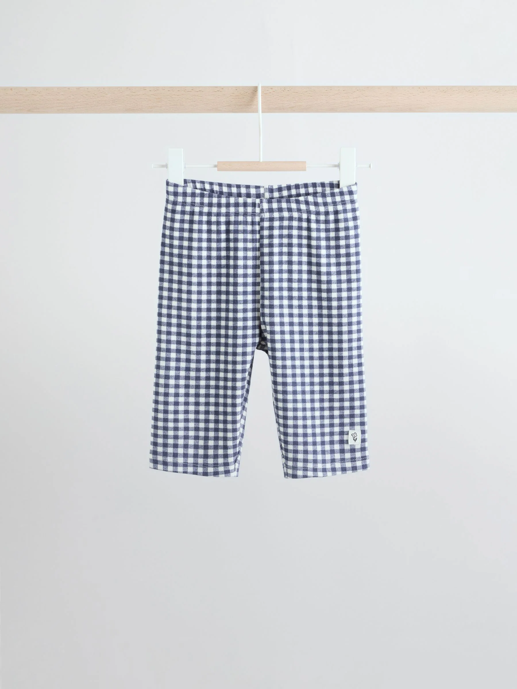 Geel/blauw met gingham - Baby set van top met Lange mouwen en Leggings 2 Pieces (0mnd -2jr)