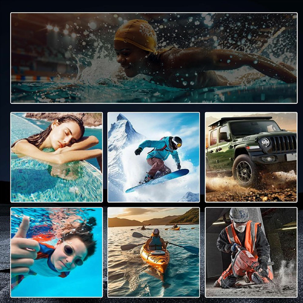 Samsung Galaxy A36 Wasserfeste Outdoor Schutz Hülle (IP68) - Schwarz