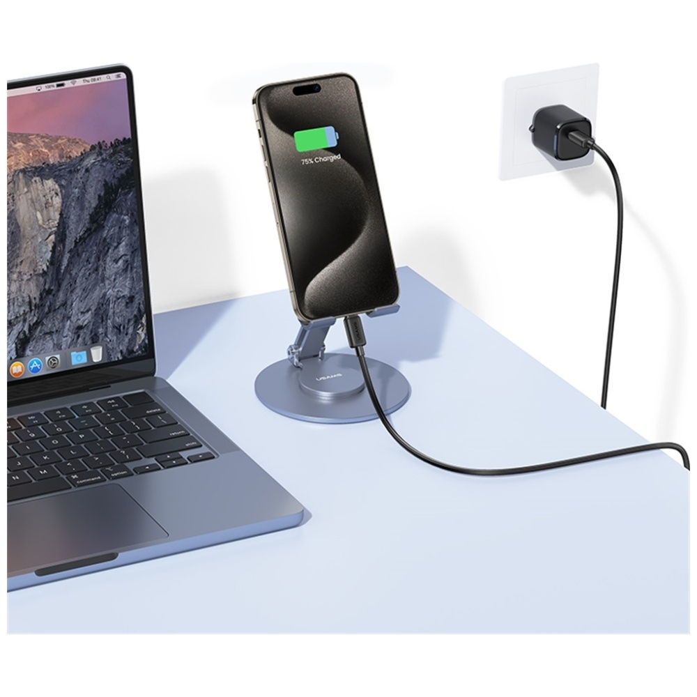 (1m) 60W USB C auf USB C Ladekabel Datenkabel Fast Charge (USA001598) - Weiss