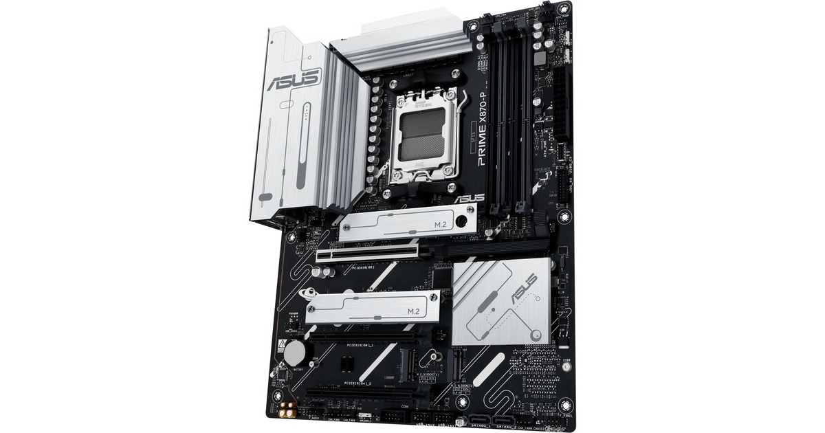 ASUSPRIME X870-P socket AM5 moederbord  (2,5Gb-LAN, Sound, ATX)